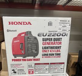 Honda generator EU2200i