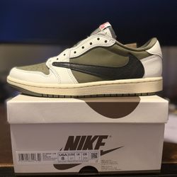 Jordan 1 Retro Low Travis Scott Medium Olive 