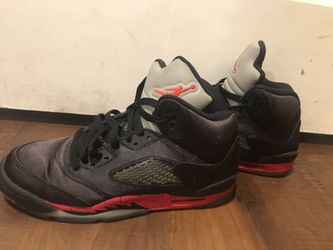 Air Jordan 5 Retro Satin Bred Youth Shoe