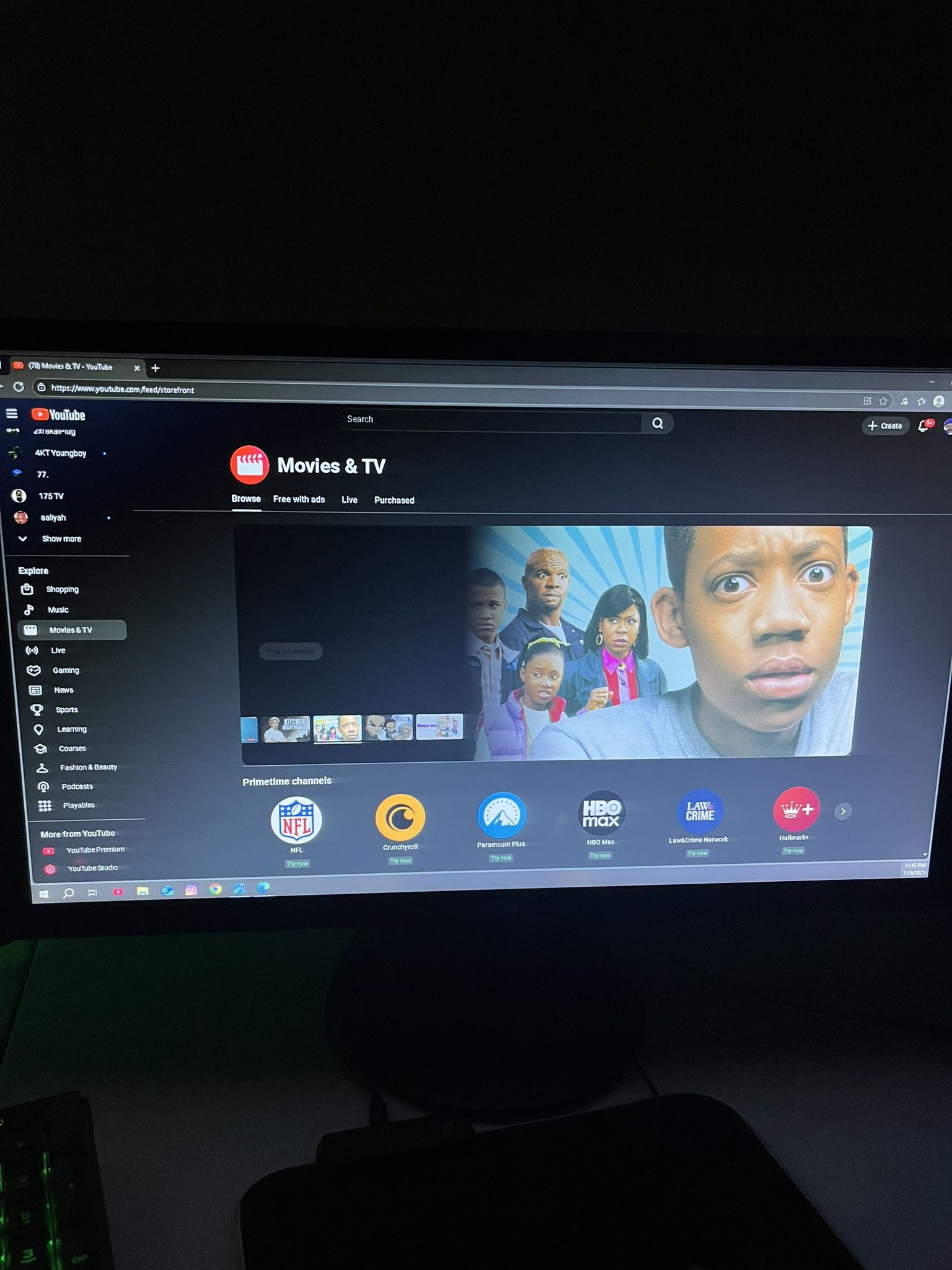 Stgaubron 24 Inch Gaming Computer Monitor, Fhd 1920 X 1080P Office Pc Led Display