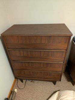 Mid-Century Modern Walnut Dresser