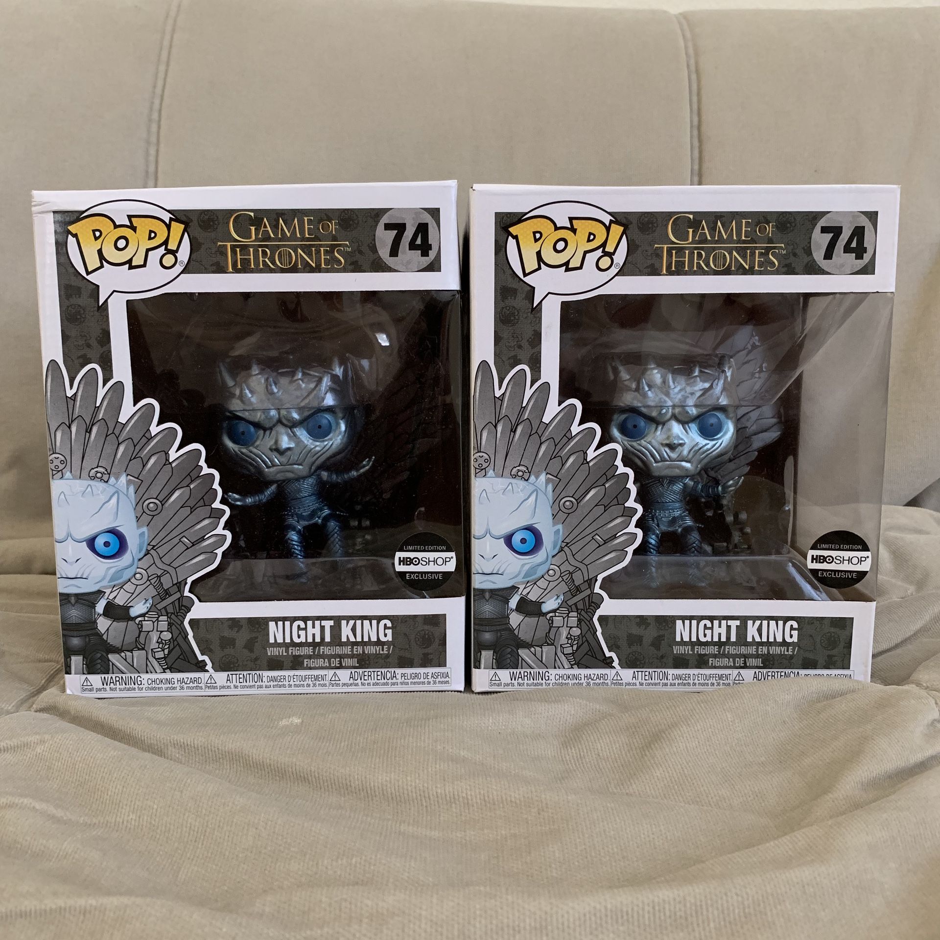 Metallic Night King Funko POP! (#74) *HBO Shop*