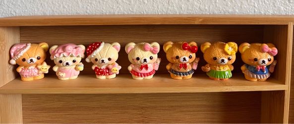 Rilakkamu Bear Figures