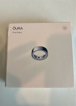 Oura Ring 4 - Size 10 - Silver