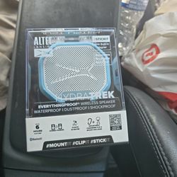 Altec Lansing HydraTrek Bluetooth Waterproof Speaker Aqua Blue