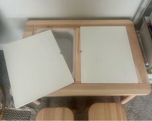 IKEA Kids Sensory Table and 2 stools- CAN DELIVER