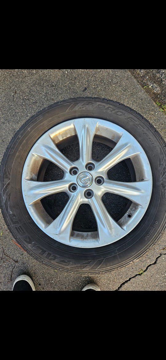 Rims Lexus Rx(contact info removed) Suv 235/155r18