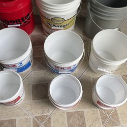 Very Clean Bucket Different Size 