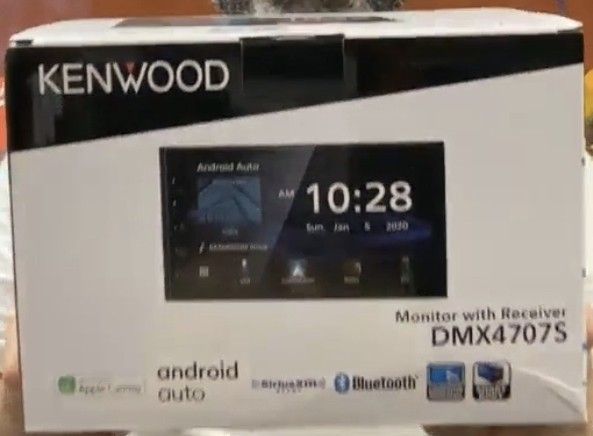 Kenwood DMX4707S Car Stereo – New in Box