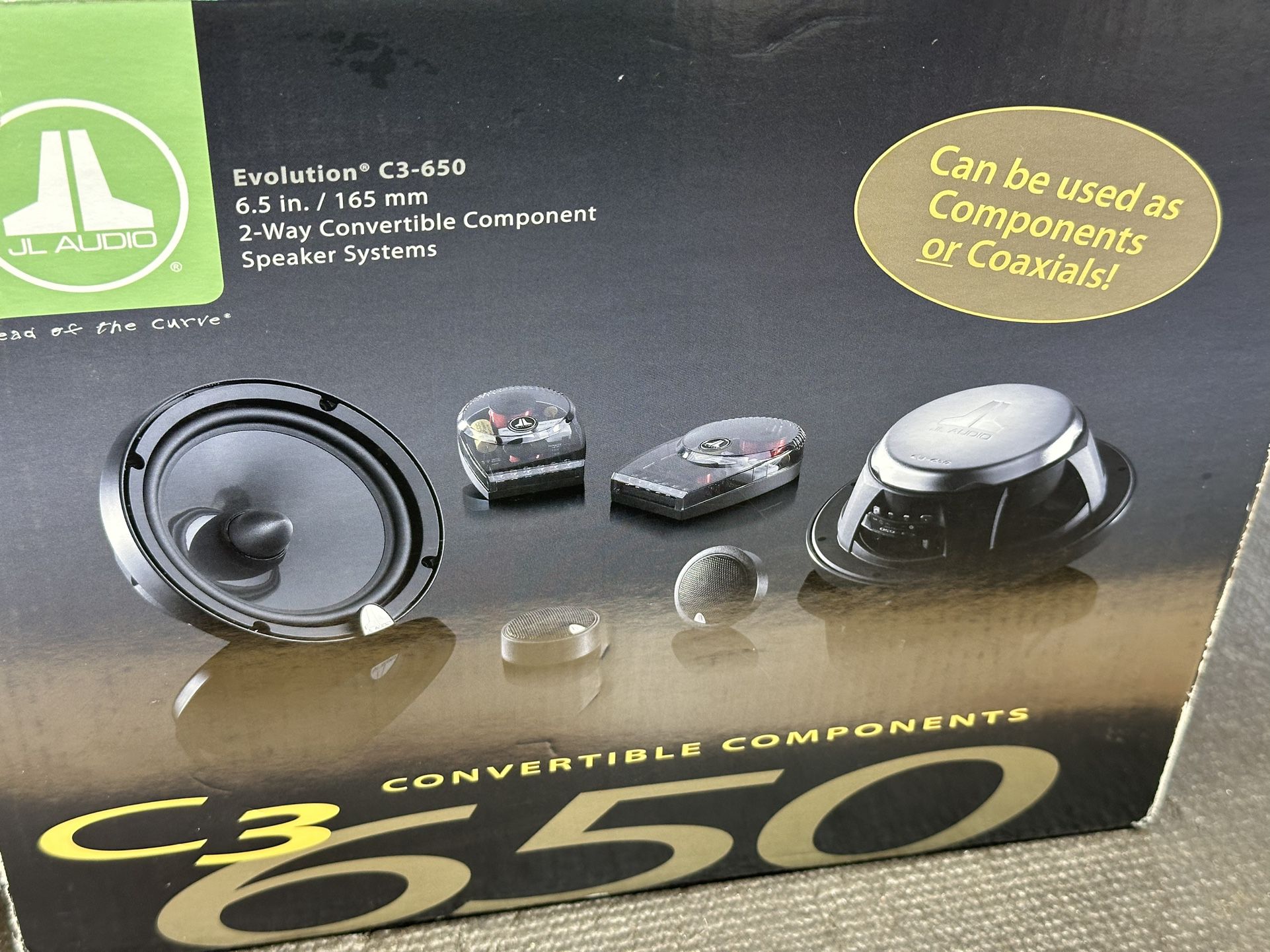 JL Audio C3 650 Convertible Component Speakers