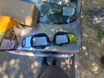 Clip on tow mirrors