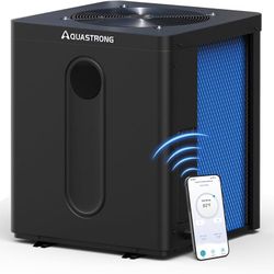 39,000 BTU Pool Heat Pump 115V, Inverter Pool Heater w/ WiFi for 9000 Gallons