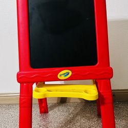 Crayola Kids Double-Sided Art Easel – Chalkboard & Whiteboard