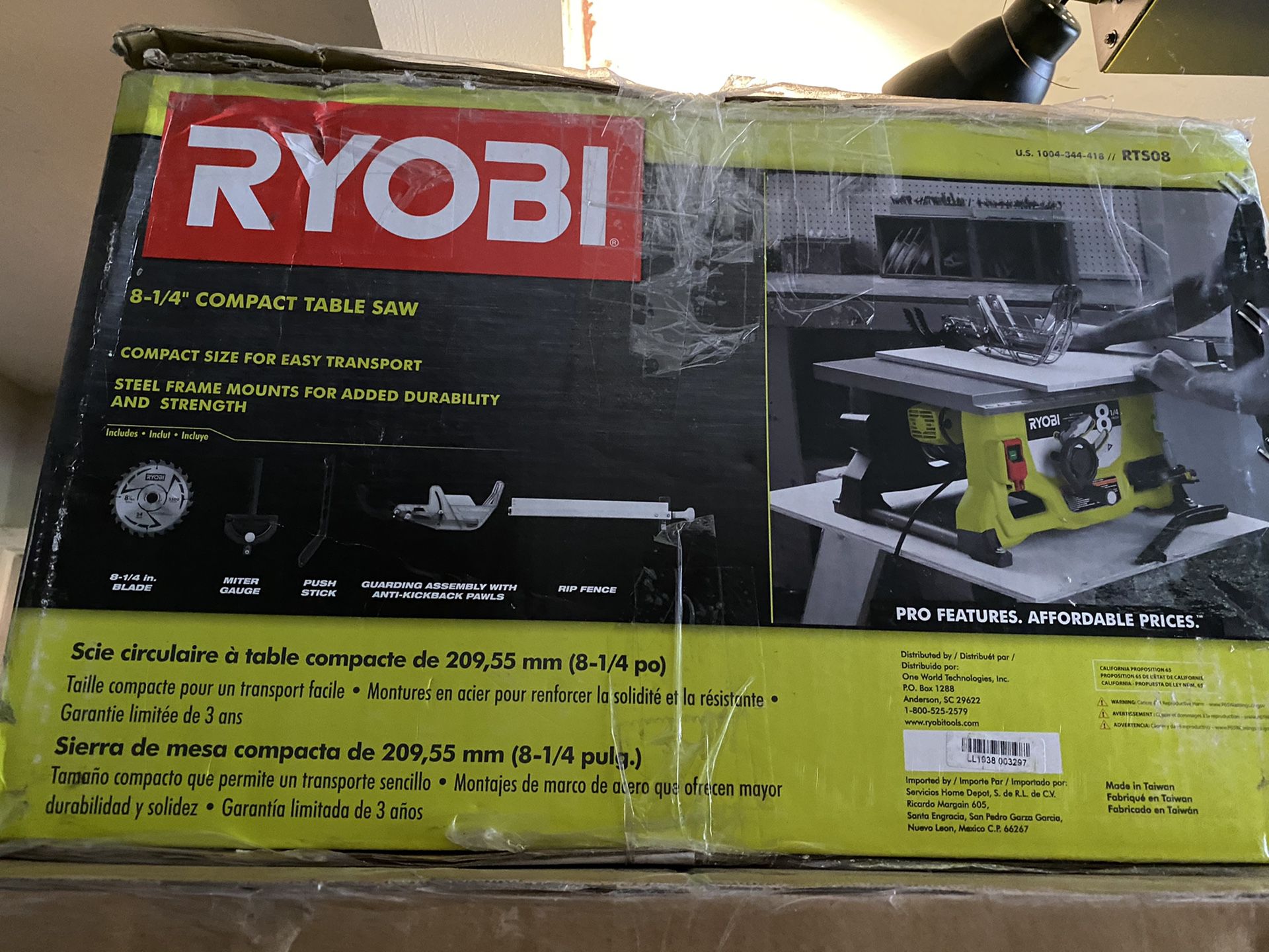 Used Ryobi and Ridgid Table Saws and Air Compressors