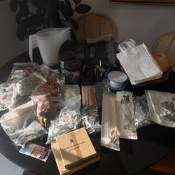 Soap and candle making items