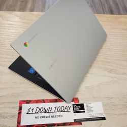 Samsung Galaxy Chromebook Go 14in - $1 Down Today - NO CREDIT Needed