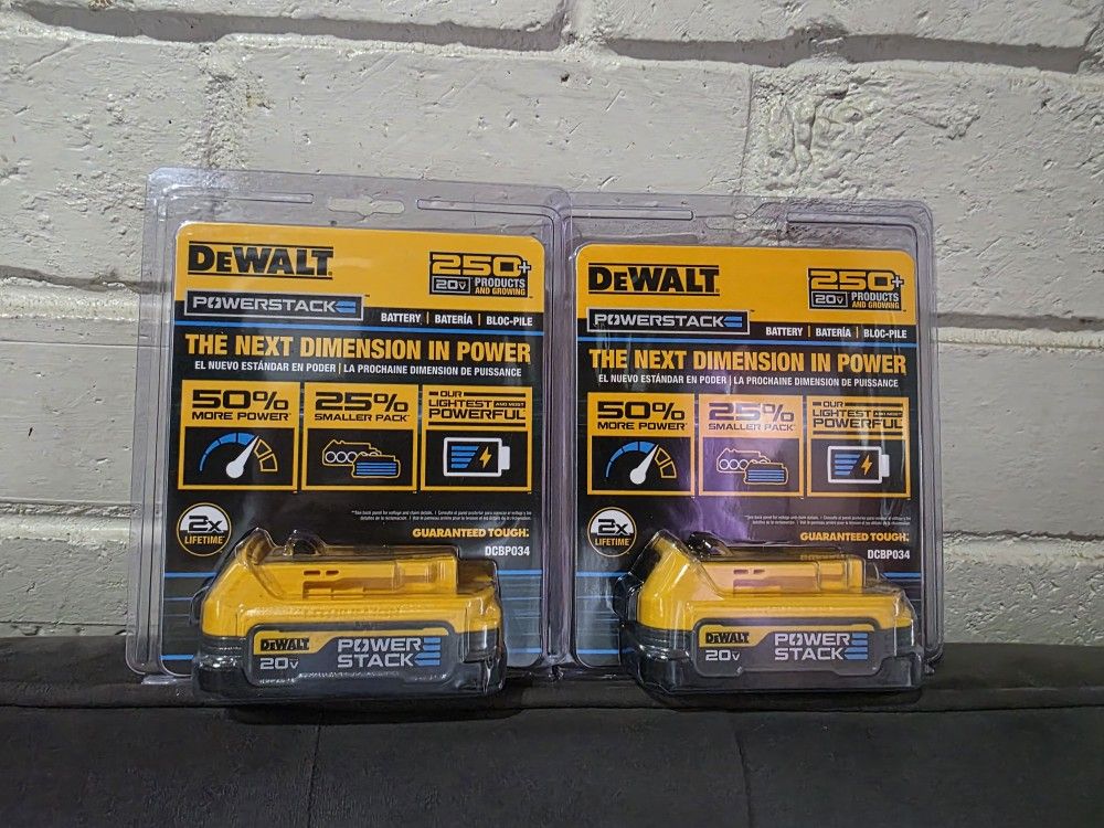 Paquete de Bateria Dewalt PowerStack