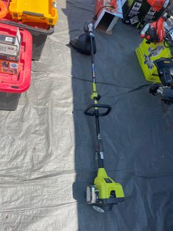 RYOBI 25 cc 2-Stroke Attachment Capable Full Crank Straight Gas Shaft String Trimmer