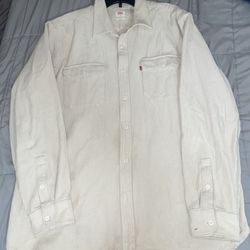 Mens Levi’s Corduroy Button Up Shirt