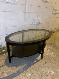 Glass Top Coffee Table