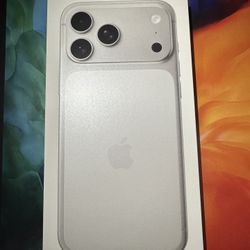 Apple iPhone 17 pro max 2TB silver unlocked I can drive to you