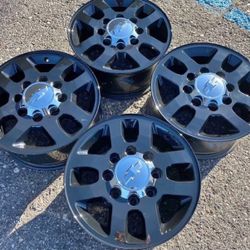 18” ORIGINAL 8-LUG CHEVY SILVERADO 2500 WE FINANCE GMC SIERRA 3500 SET RIMS WHEELS FACTORY 