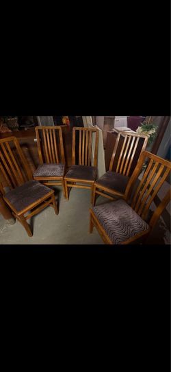 Chairs solid wood