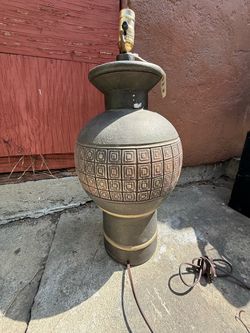 Vintage ceramic lamp
