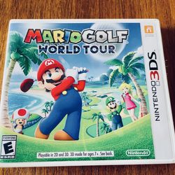 Mario Golf World Tour - Nintendo 3Ds 