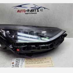 w/crack 2020 - 2023 HYUNDAI SONATA HYBRID RIGHT PASSENGE LED HEADLIGHT OEM AX98951