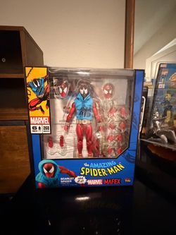 Mafex Scarlet Spider Cell Shaded