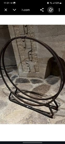 Vintage log holder