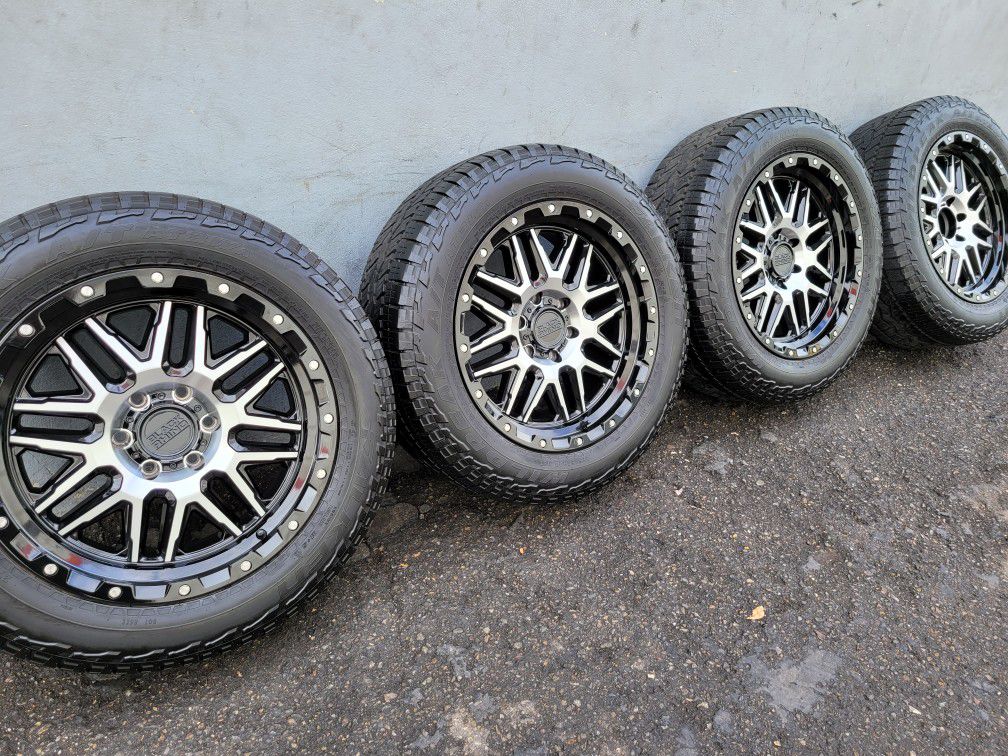 20" Black Rhino wheels rims Falken tires 275 55 R20
