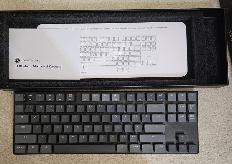 Keychron K1 v5 Wireless Gaming Mechanical Keyboard RGB