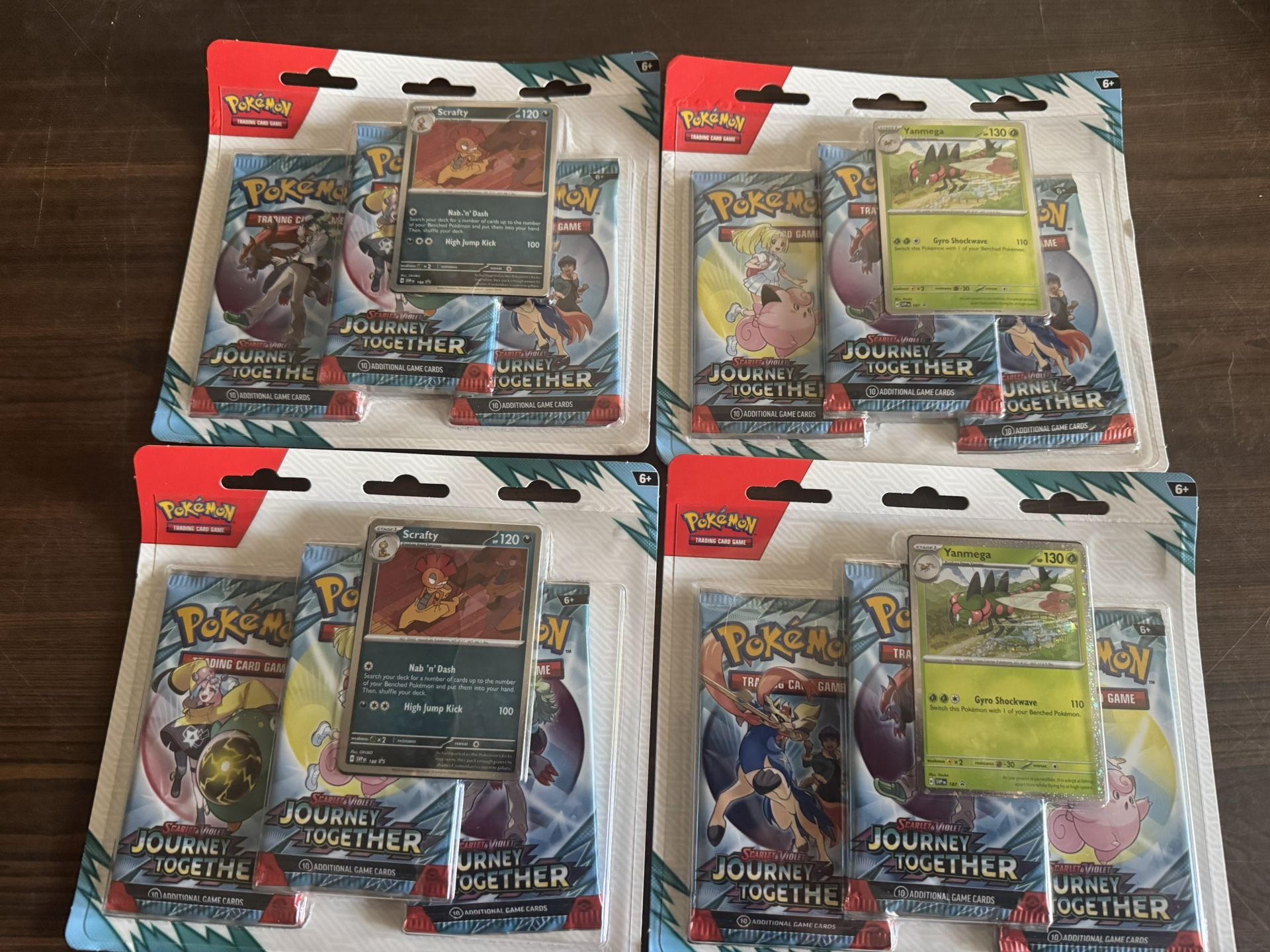 Pokemon Journey 3 Packs Bundle.