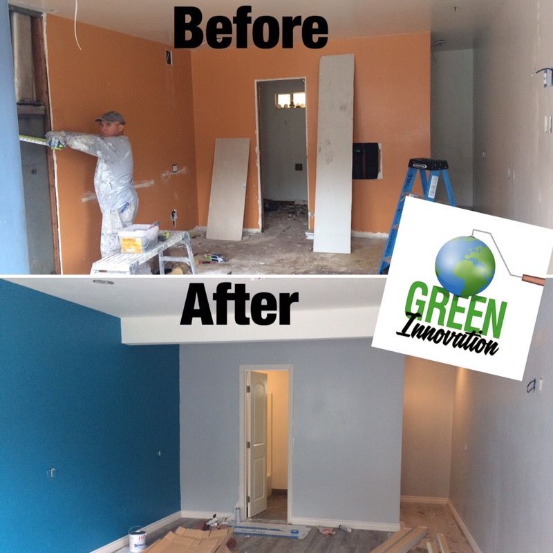 All paints and primers! Green Innovation and Paint!!