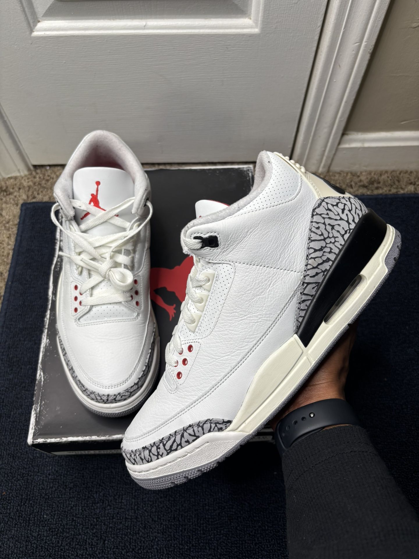 2023 Air Jordan 3 Retro White Cement Reimagined