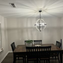 Kitchen Table With 6 Chairs 