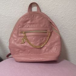 Juicy Couture Embossed Backpack-pink