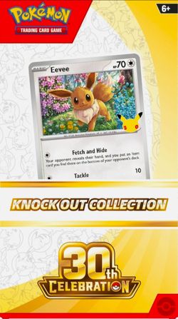 Pokemon 30th edition knockout