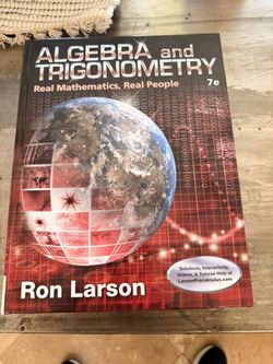 Ron Larson Algebra and Trig Text Book