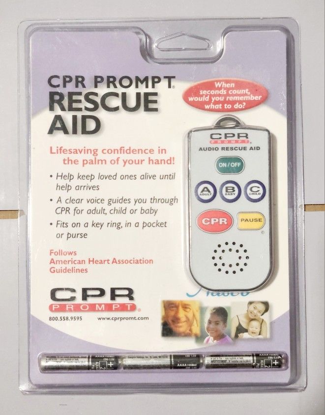 CPR Prompt Rescue Aid Model CPR200 Nasco emergency lifesaving Device Brand New