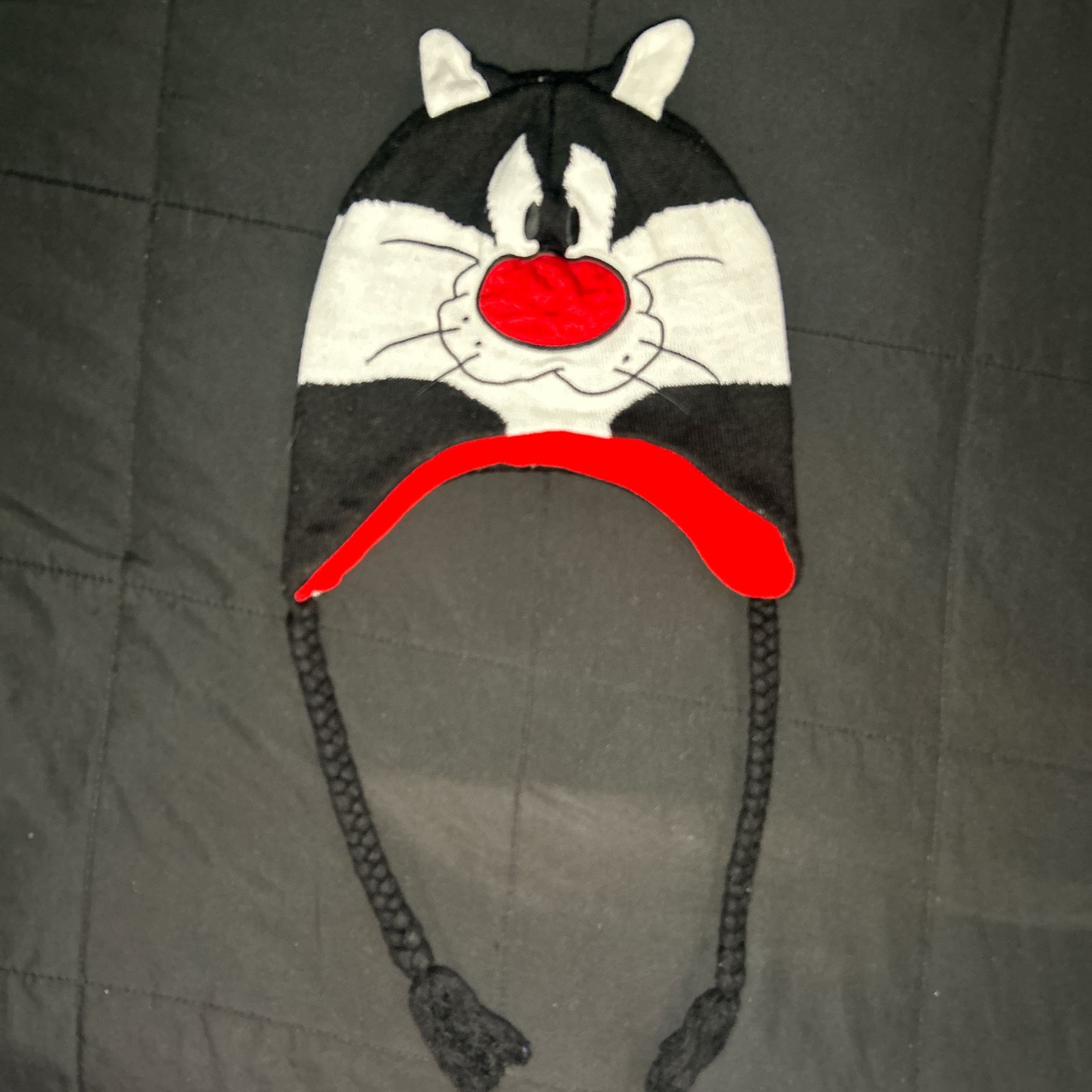 Vintage Sylvester Cat Looney Tunes Beanie