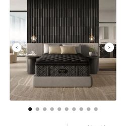 Mattresses Beautyrest Black Pillow Top Queen Size Brand New