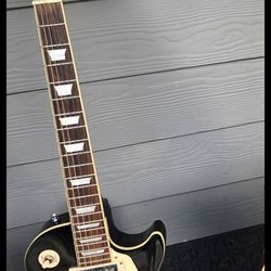 Epiphone Les Paul Standard Black Solid Body Electric Guitar