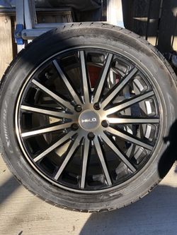 Brand new wheels and tires