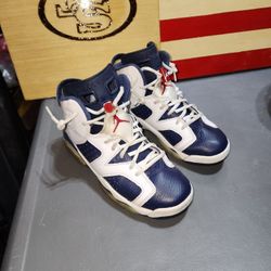 Nike Air Jordan 6 Retro Olympic 2012 Size 5.5Y
