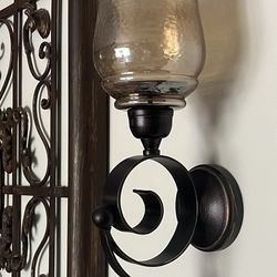 Metal Wall Candle Sconces