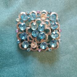 Teal Colored Brouche