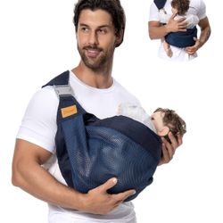 Shiaon Baby Sling Carrier, Baby Carrier Newborn to Toddler(7-45lbs), Toddler Carrier,